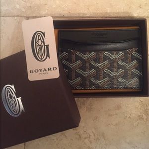 Goyard Card Holder (Black)